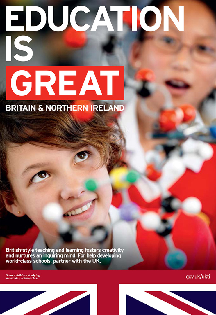 Education poster for Great Britain campaign