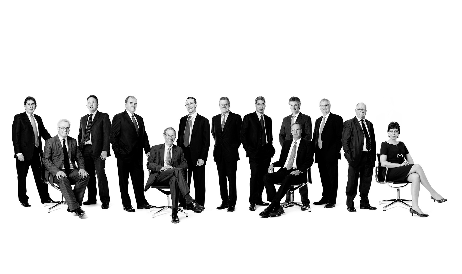 Large cutout board group assembled from smaller groupings