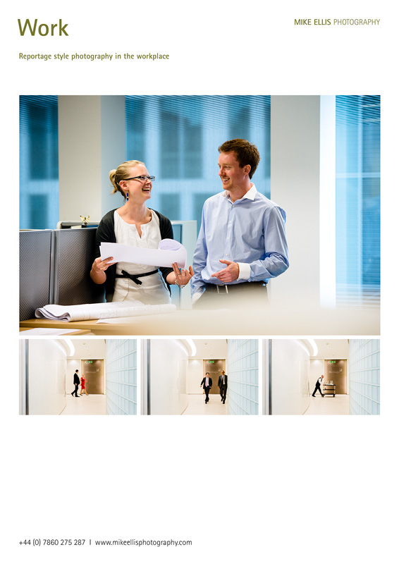 PDF of Workplace phtography from Mike Ellis Photography